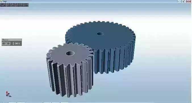 Gears two on computer screen