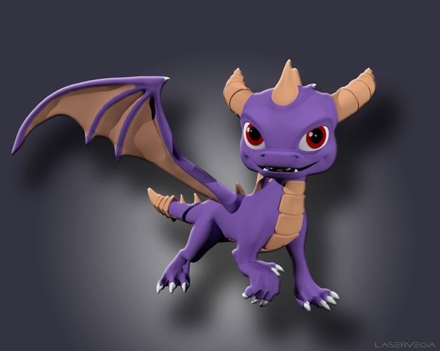 Skylanders Academy Spyro Free 3D print model