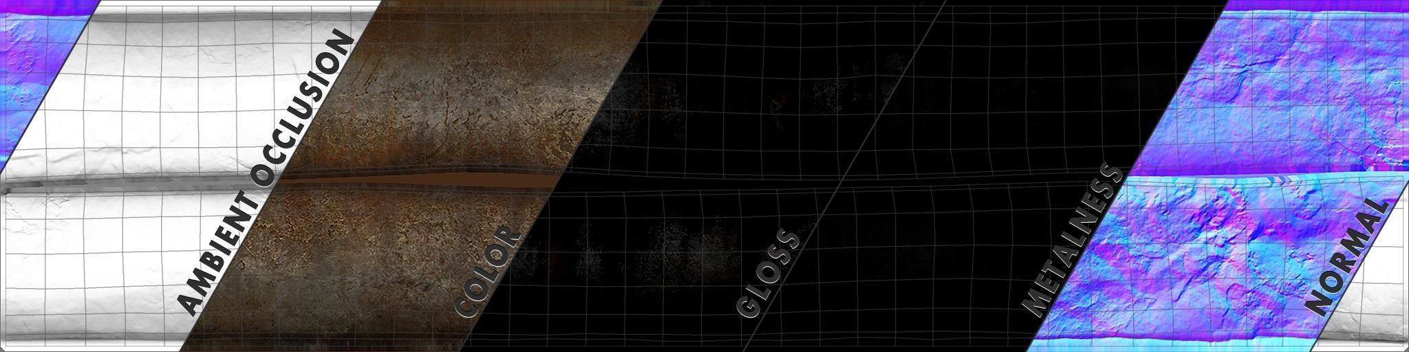 Sewer Hatch v6 Low-poly 3D model_11