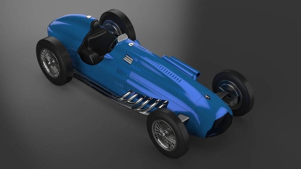 Talbot Lago T26C - 1949 Free 3D model_3