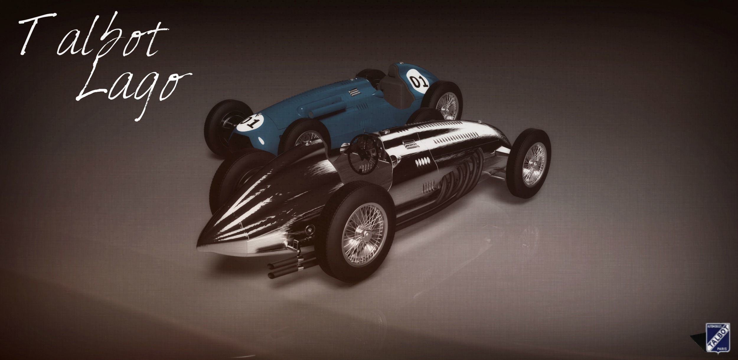 Talbot Lago T26C - 1949 Free 3D model_7