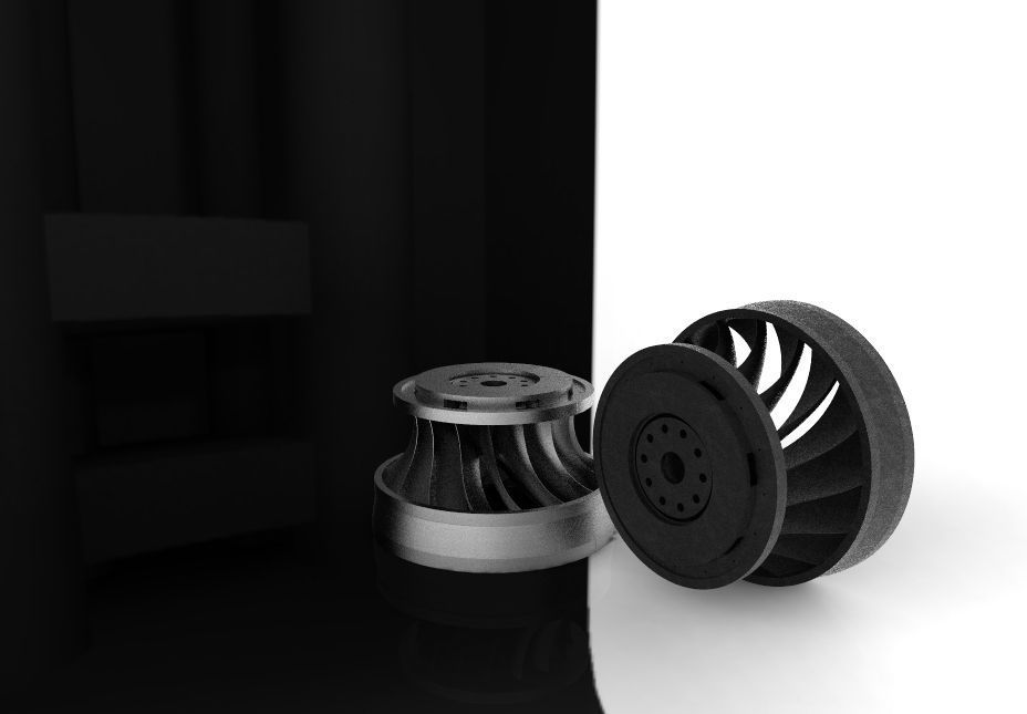 Francis Turbine Runner Free 3D model_1