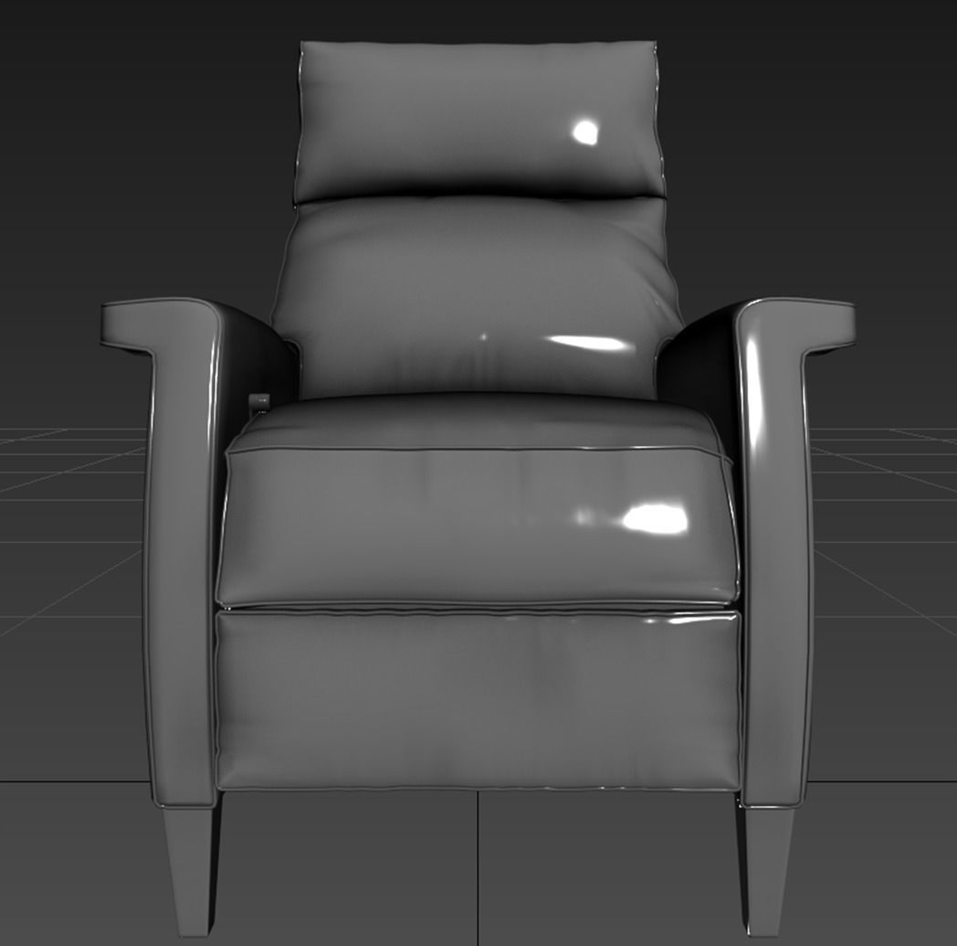Armchair Soaid 3D model_5