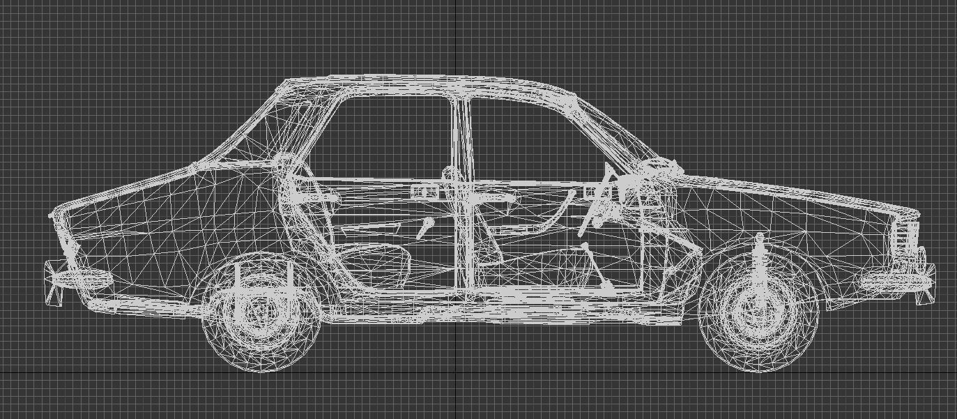 The jedi survival car 3D model_6