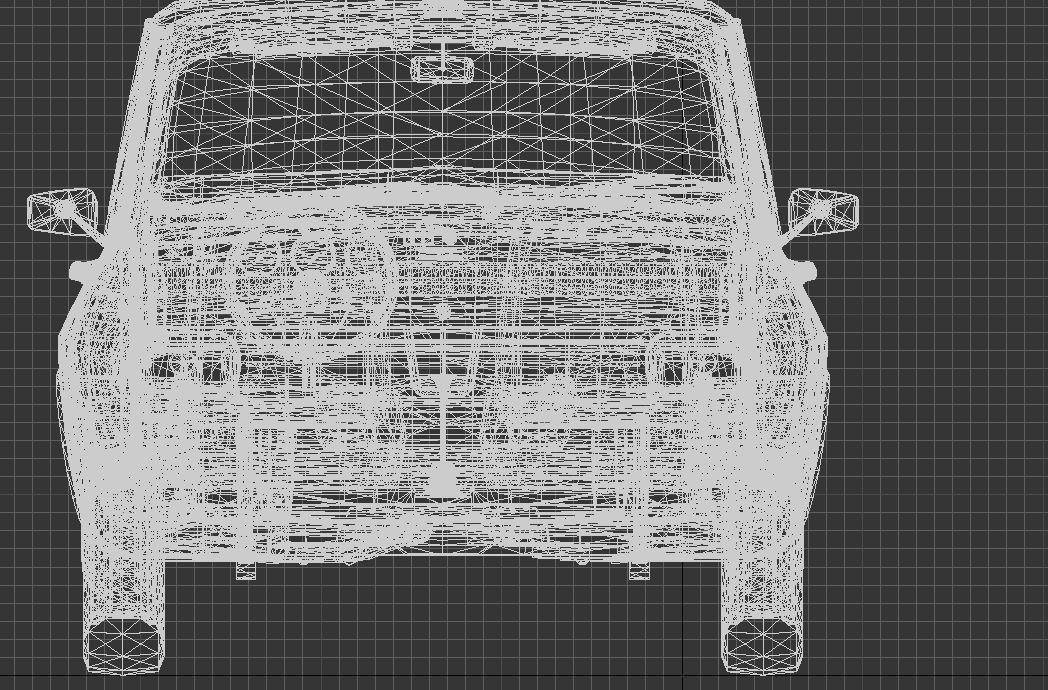 The jedi survival car 3D model_5