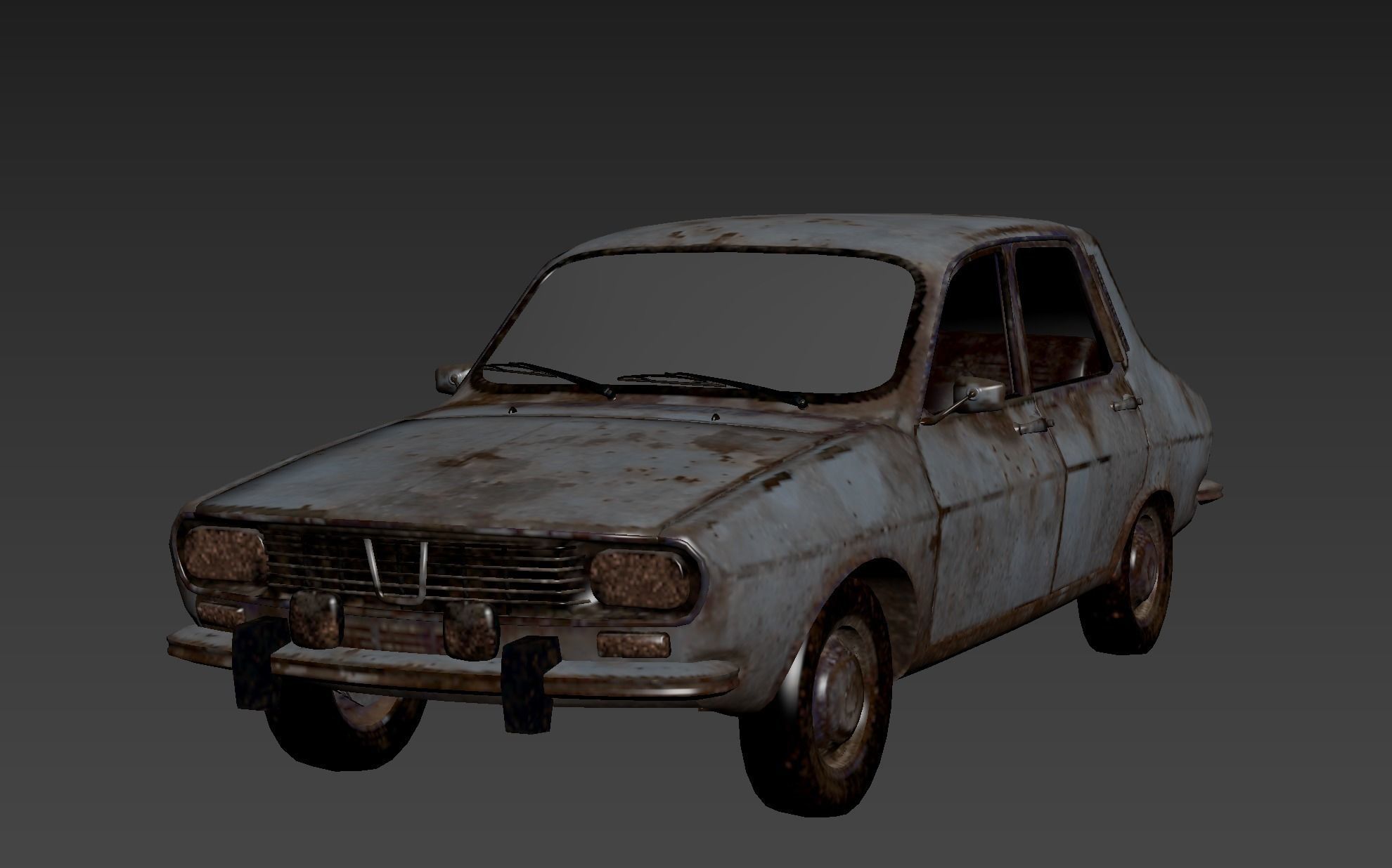 The jedi survival car 3D model_4