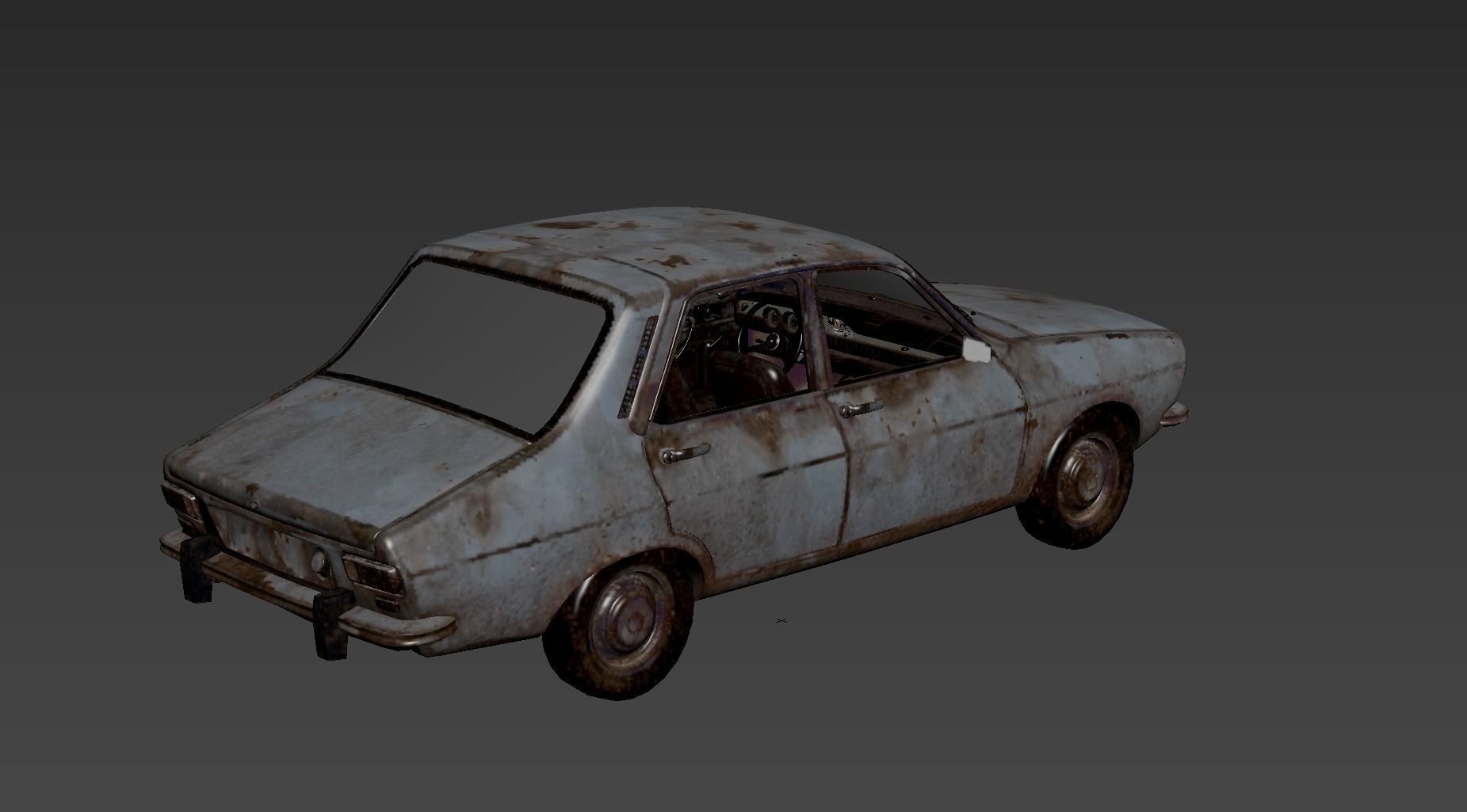 The jedi survival car 3D model_1
