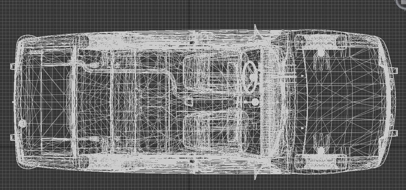 The jedi survival car 3D model_8