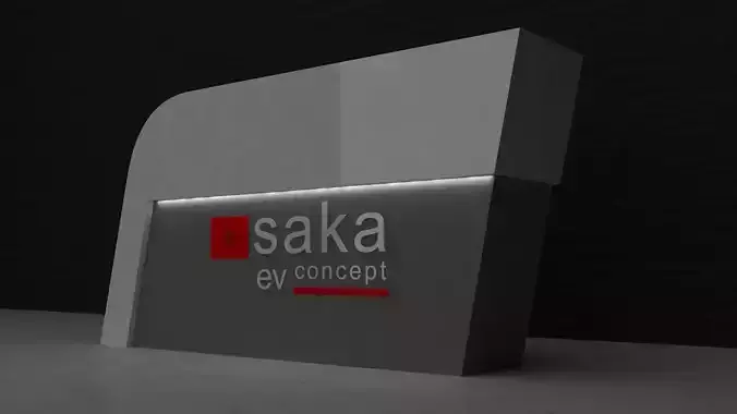 Banko Desk 3D model