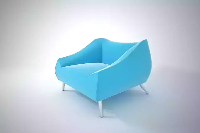 07 CARMEL CHAIR 3D model