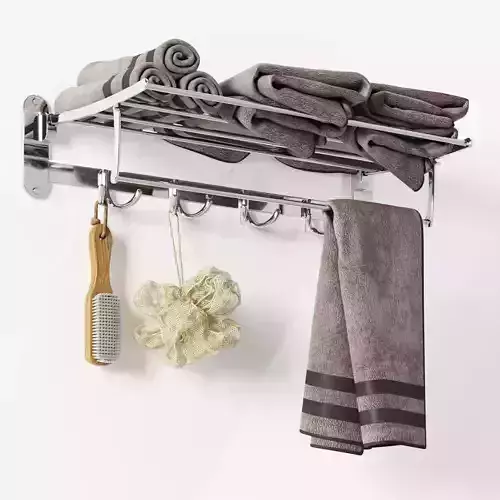 Zangra Foldaway Towel Rack