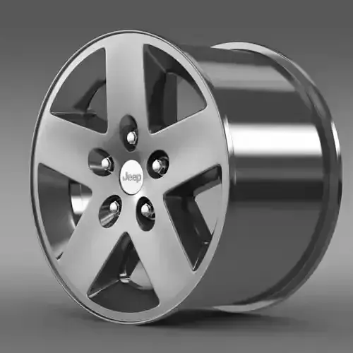 Jeep Wrangler Rubicon rim