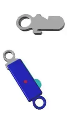 Box clasps - Jewels 3D Library - Conception of clasps 3D print model