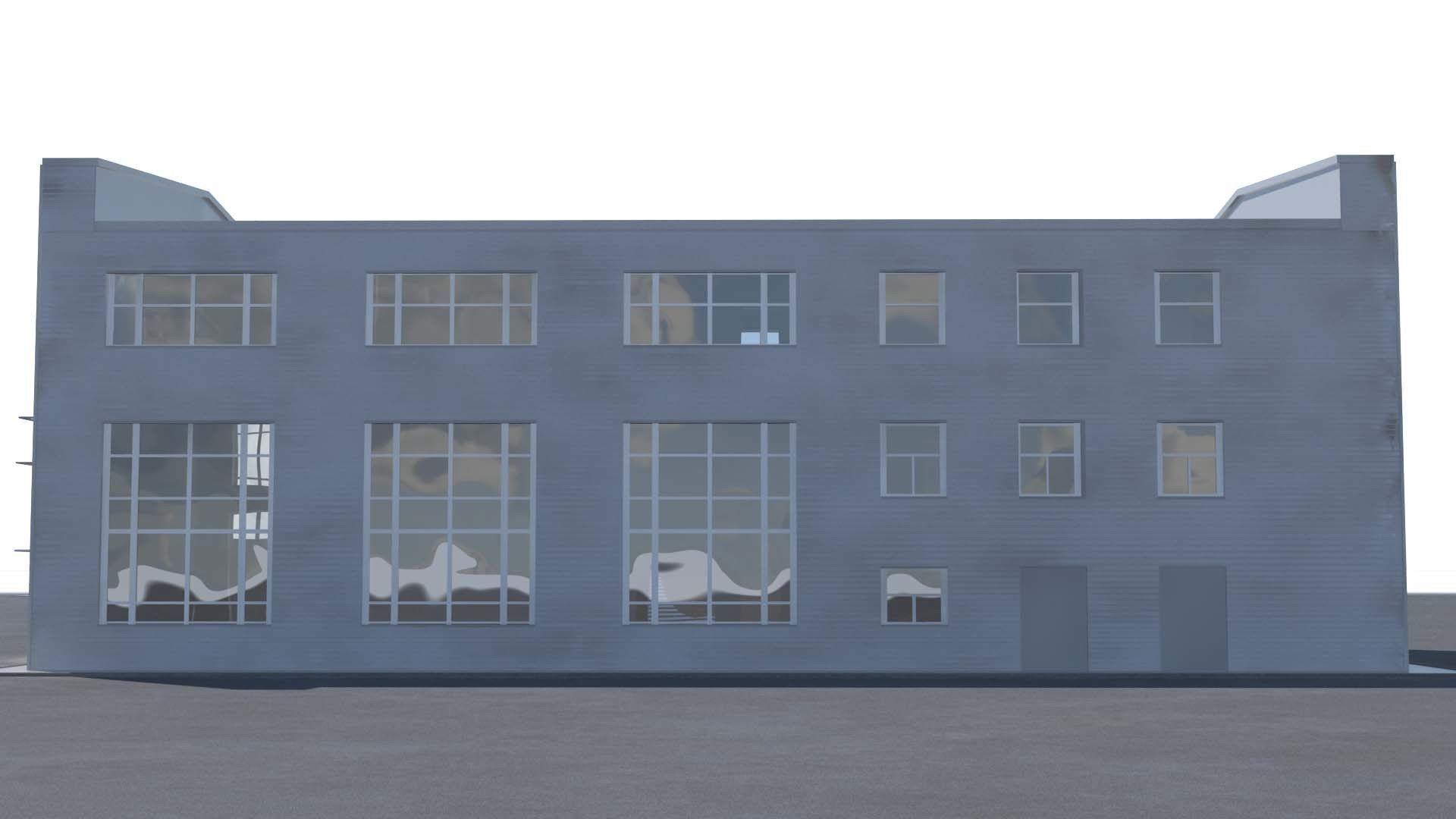 Building office v2 3D model_5