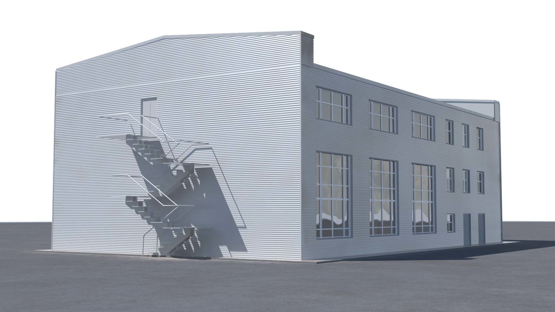 Building office v2 3D model_10