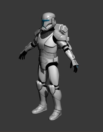 Republic Commando Cosplay 3D Print Model 3D print model
