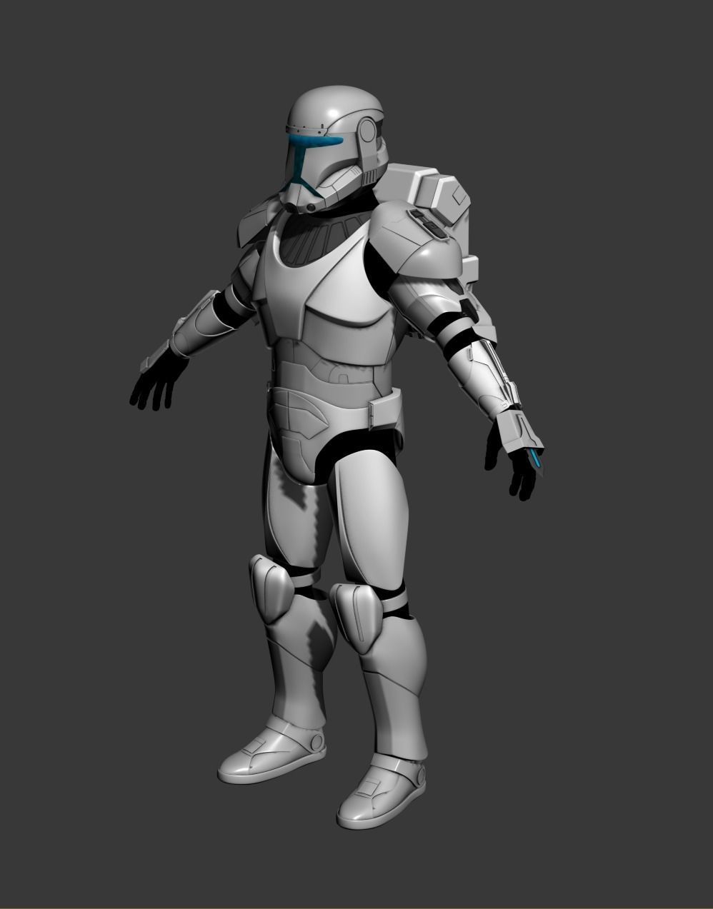 Republic Commando Cosplay 3D Print Model 3D print model_0