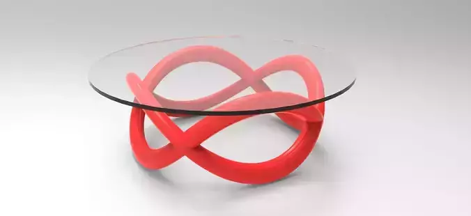 Infinity Coffee Table Free 3D model