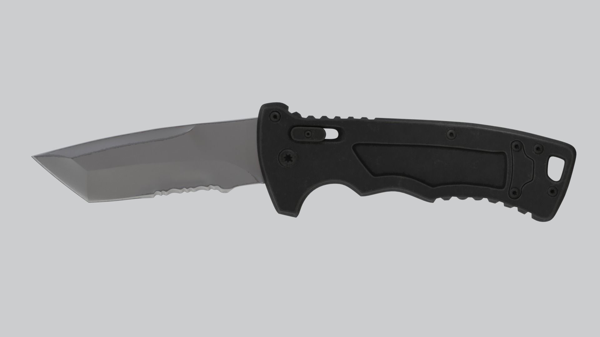 knife 3d model folding pocket 3D model_1