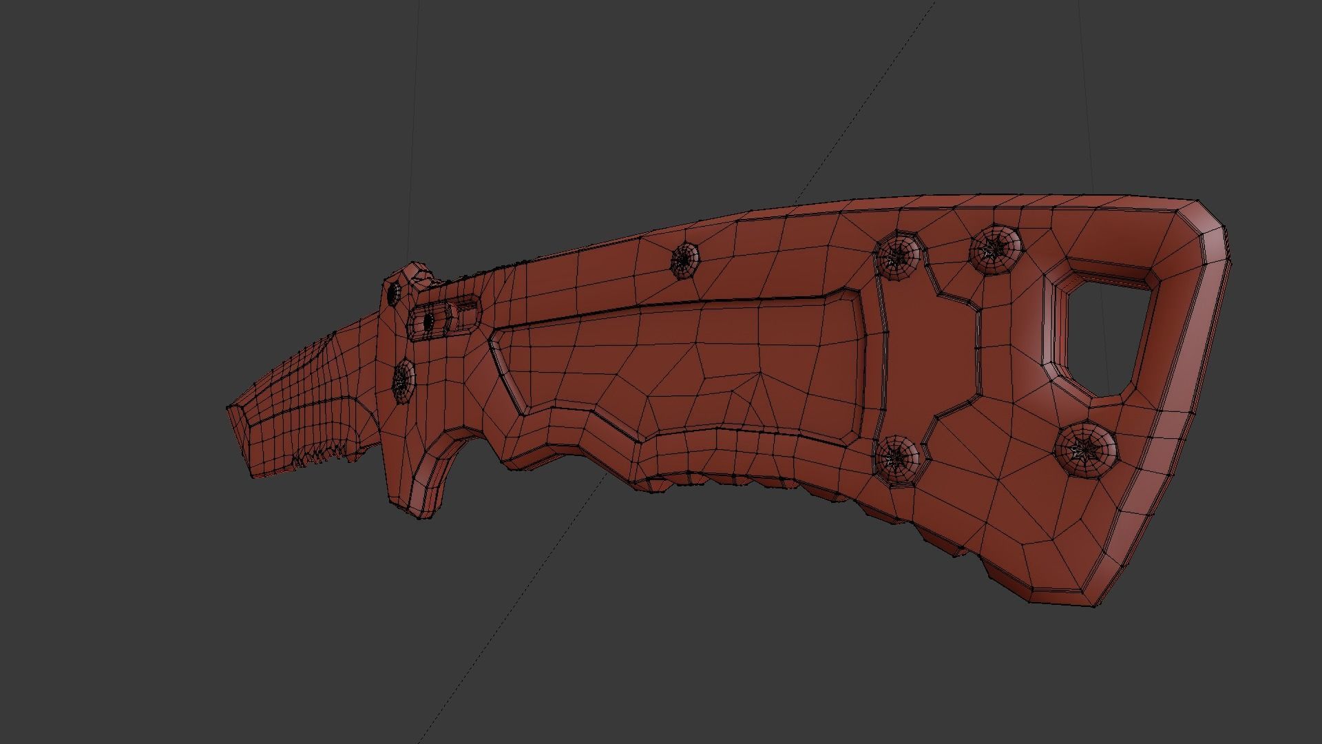 knife 3d model folding pocket 3D model_12