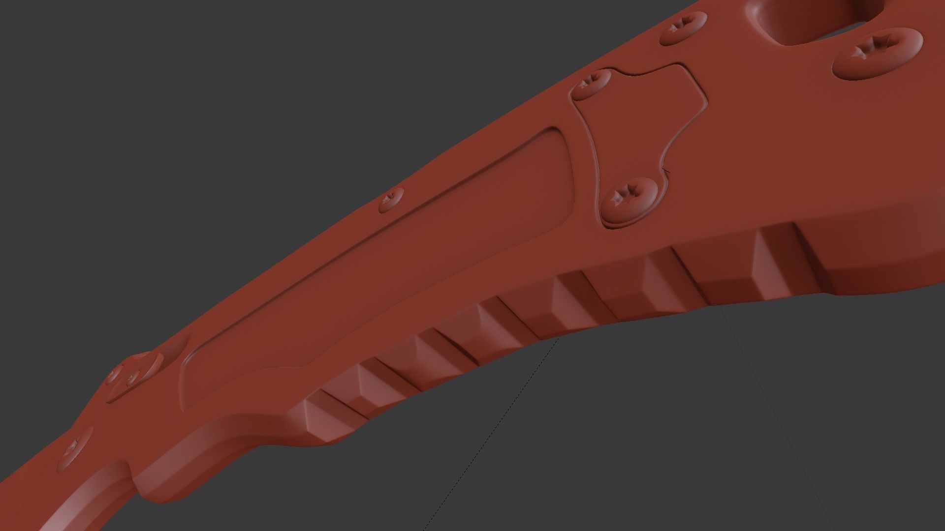 knife 3d model folding pocket 3D model_14