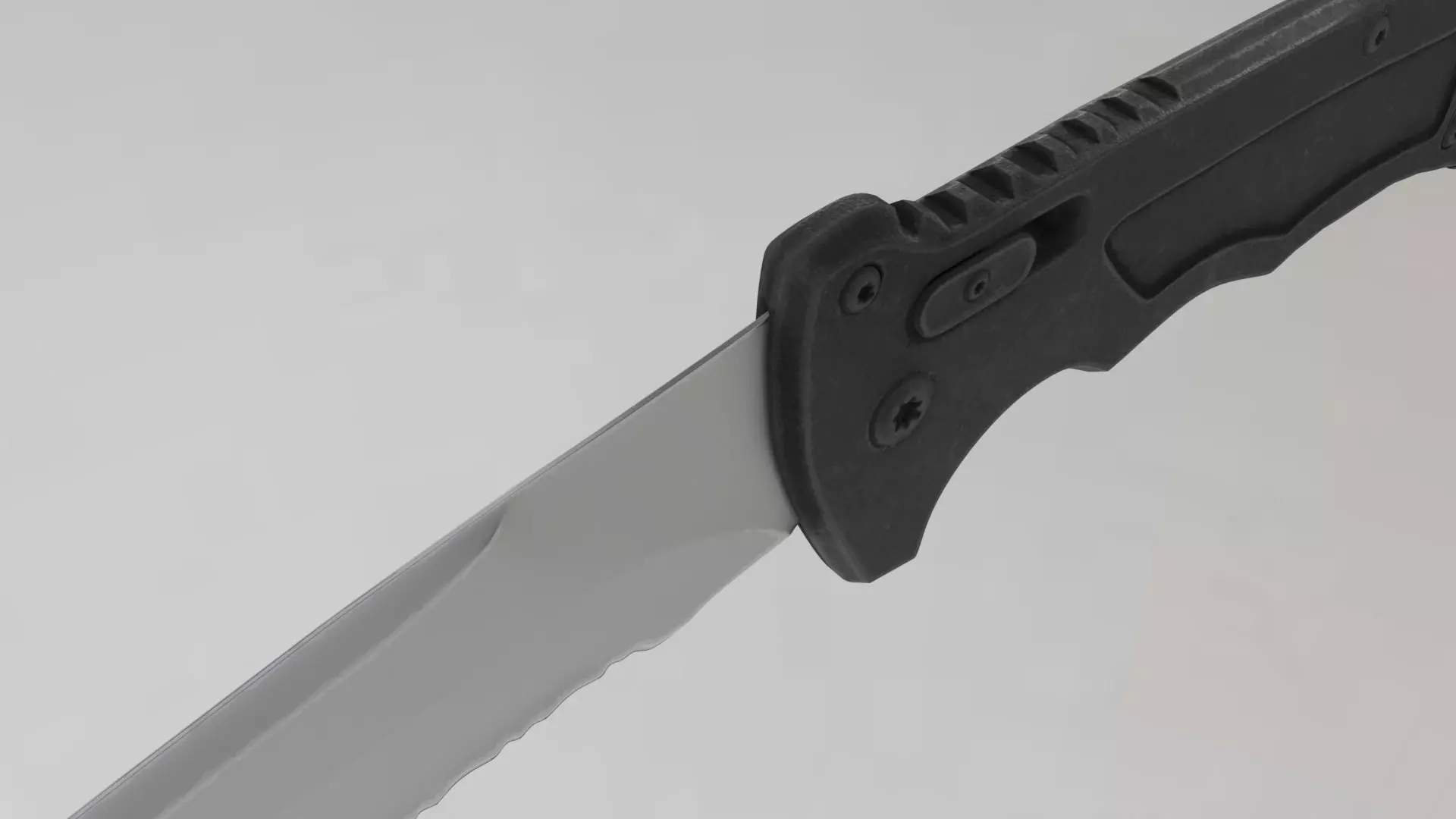 knife 3d model folding pocket 3D model_0