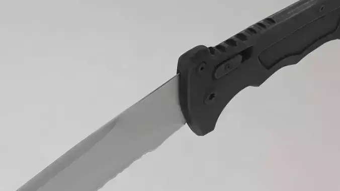 knife 3d model folding pocket 3D model