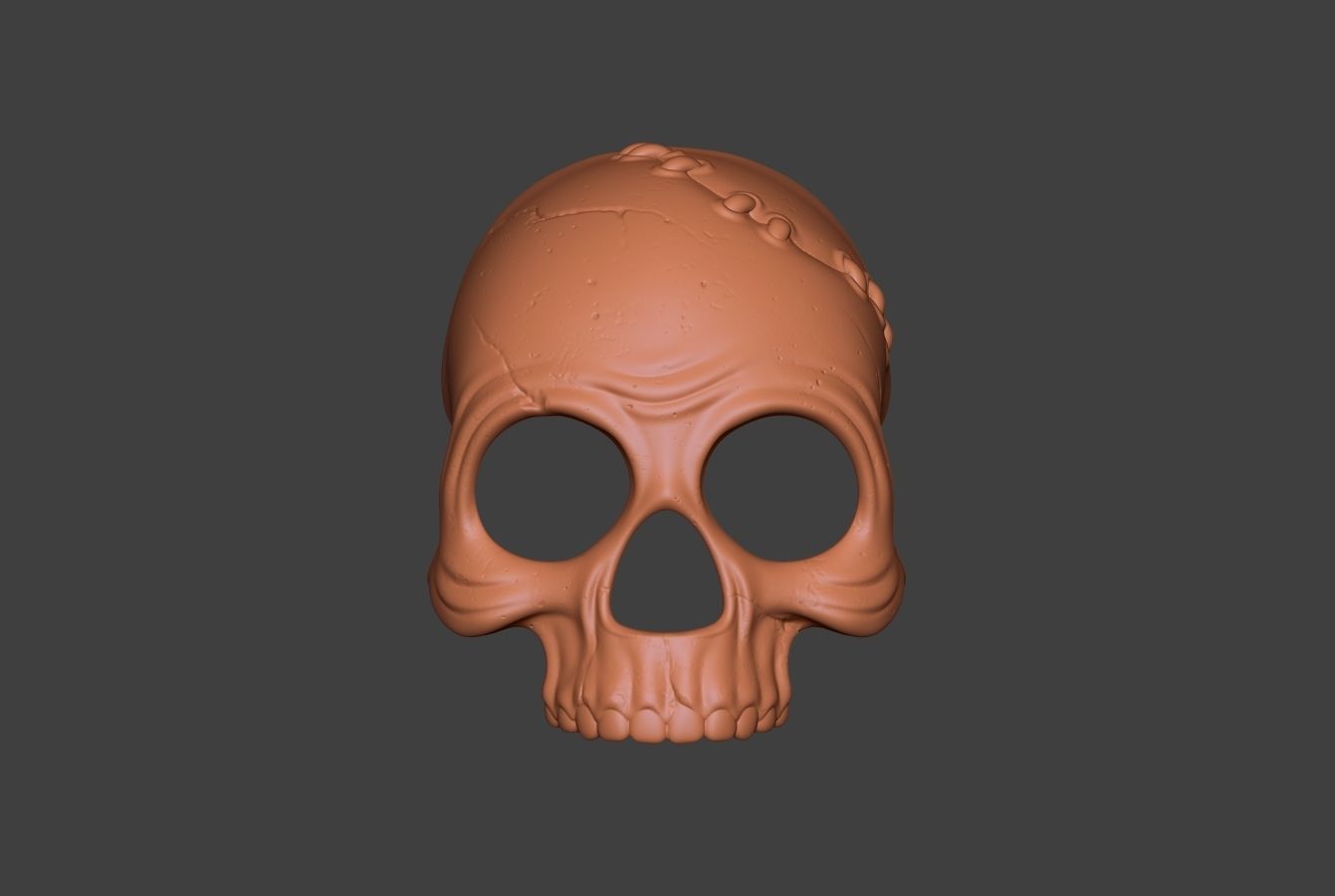 Skull Mask 6 3D print model_6