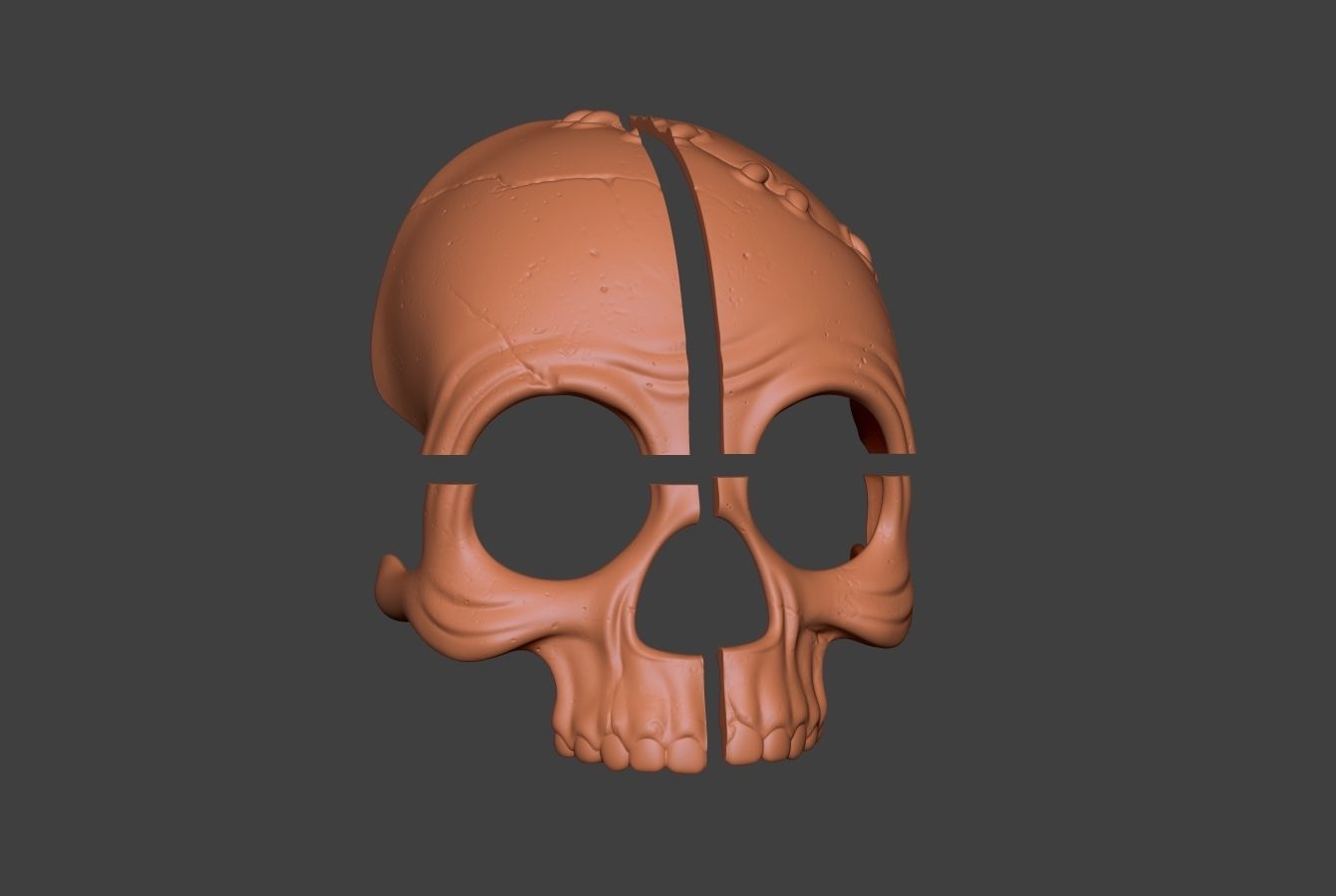 Skull Mask 6 3D print model_12