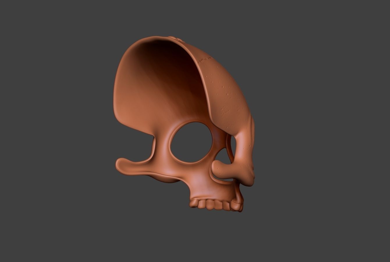 Skull Mask 6 3D print model_9