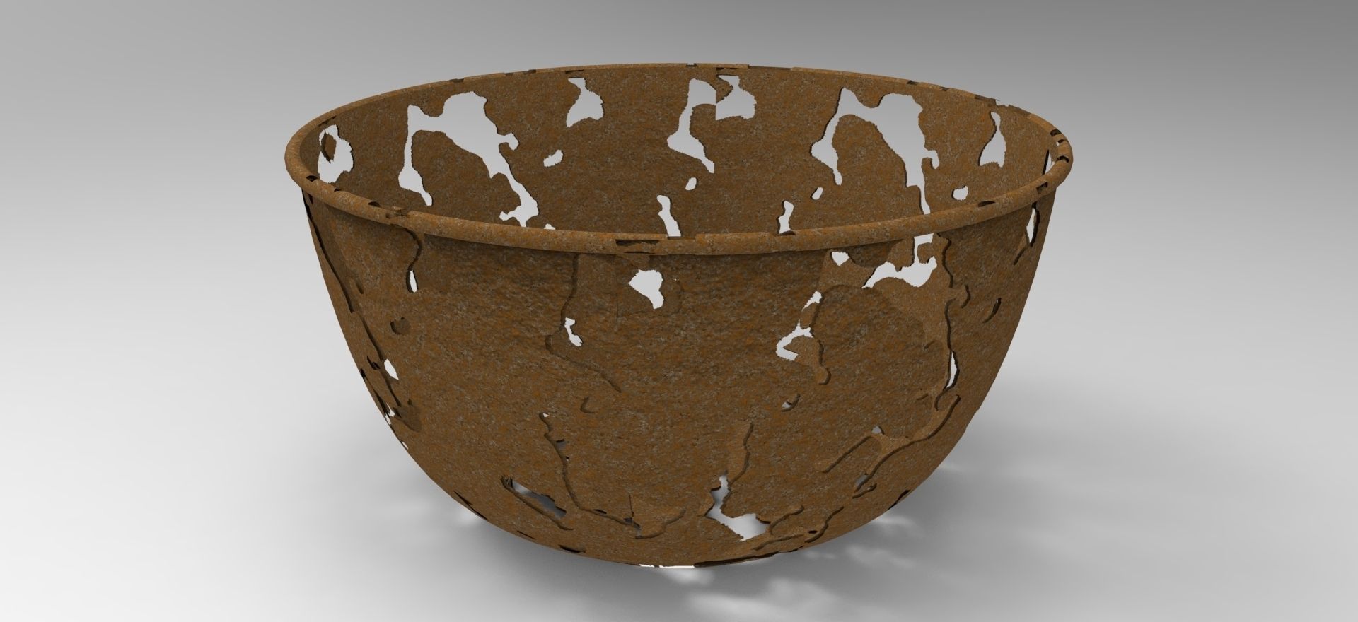 deep plate Free 3D model_2
