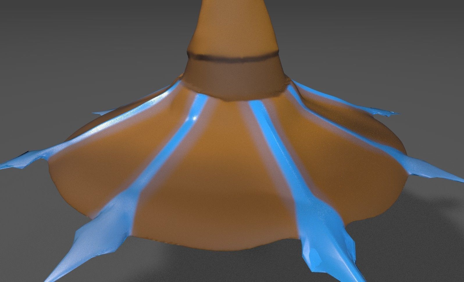 Simple Wizard Hat Free low-poly 3D model_4