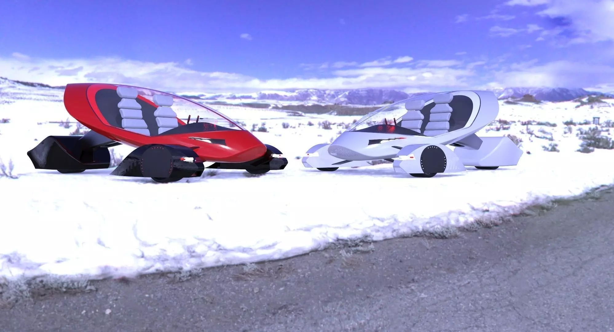 ELECTRIKE chair with light shining Free 3D model_0