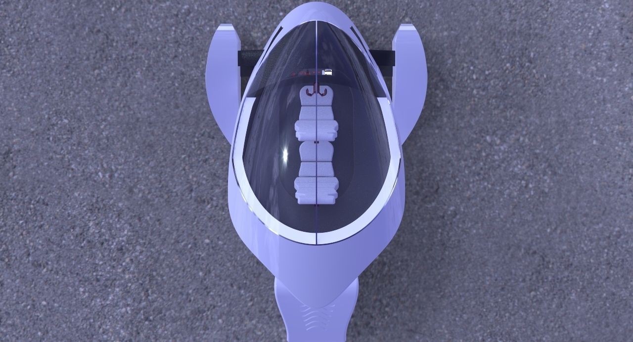 ELECTRIKE chair with light shining Free 3D model_9