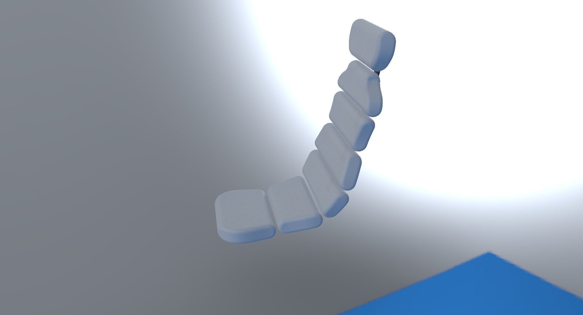 ELECTRIKE chair with light shining Free 3D model_15