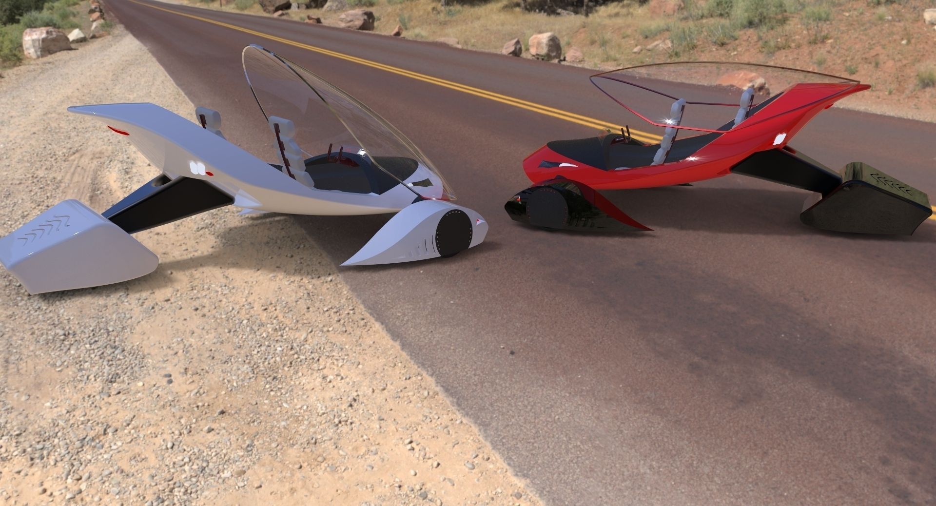 ELECTRIKE chair with light shining Free 3D model_6