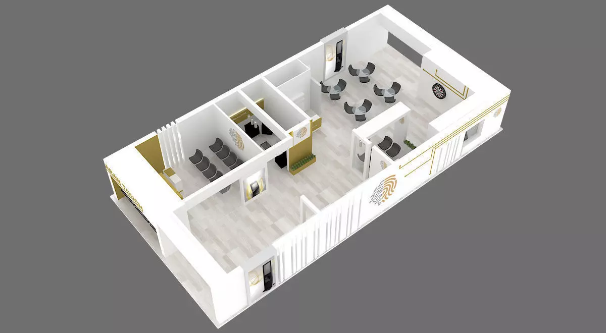 exhibition stand 17 3D model_0
