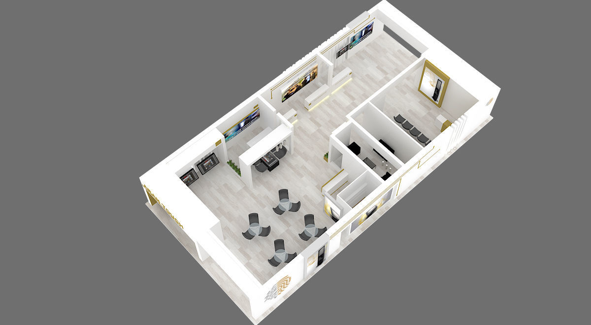 exhibition stand 17 3D model_8