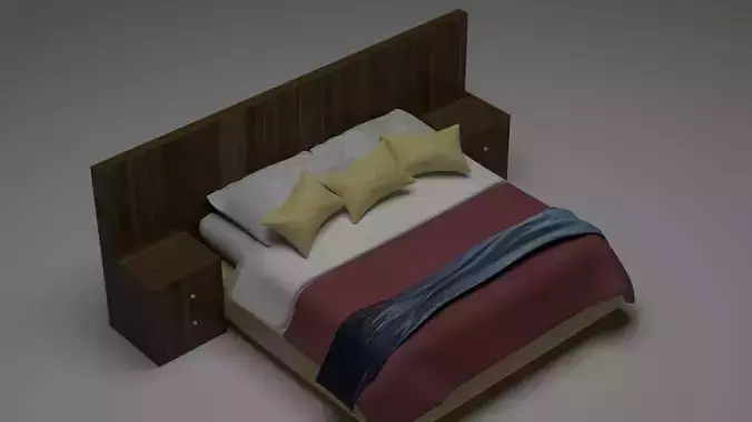 bedroom bed