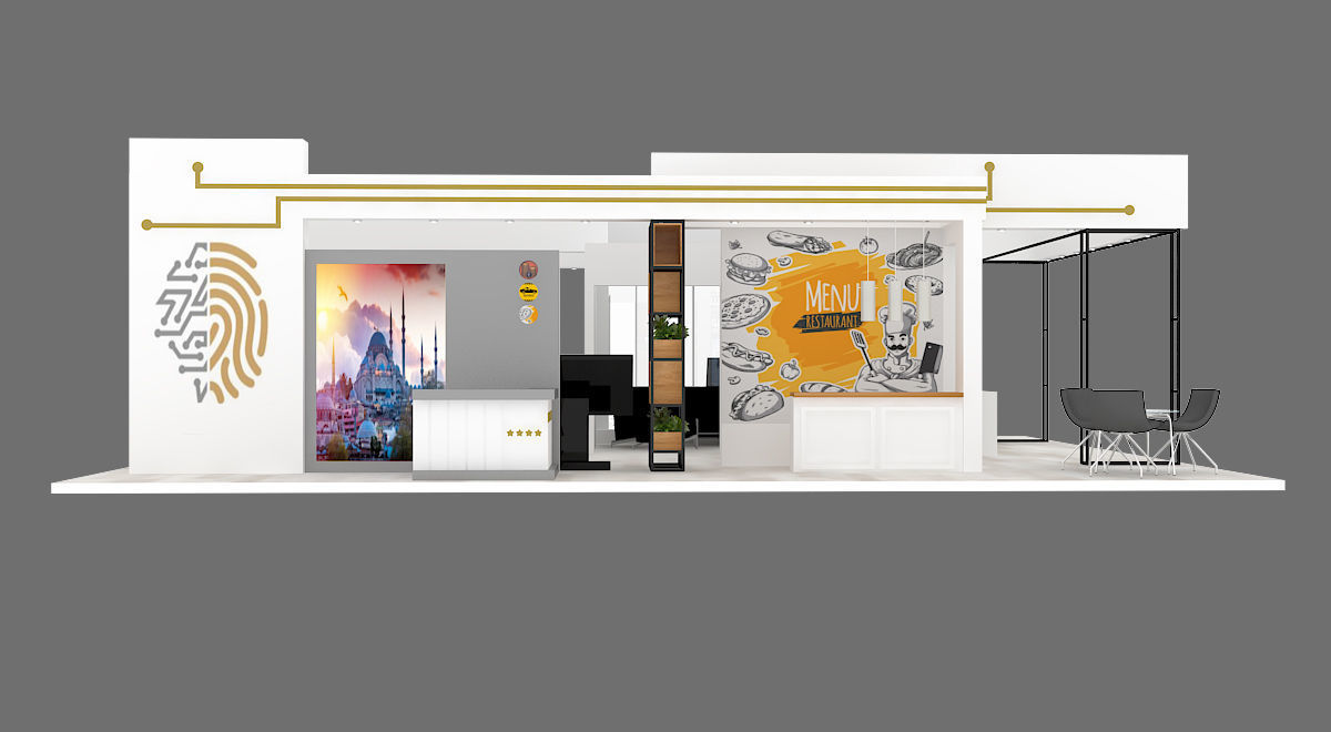 EXHIBITION stand  18 3D model_5