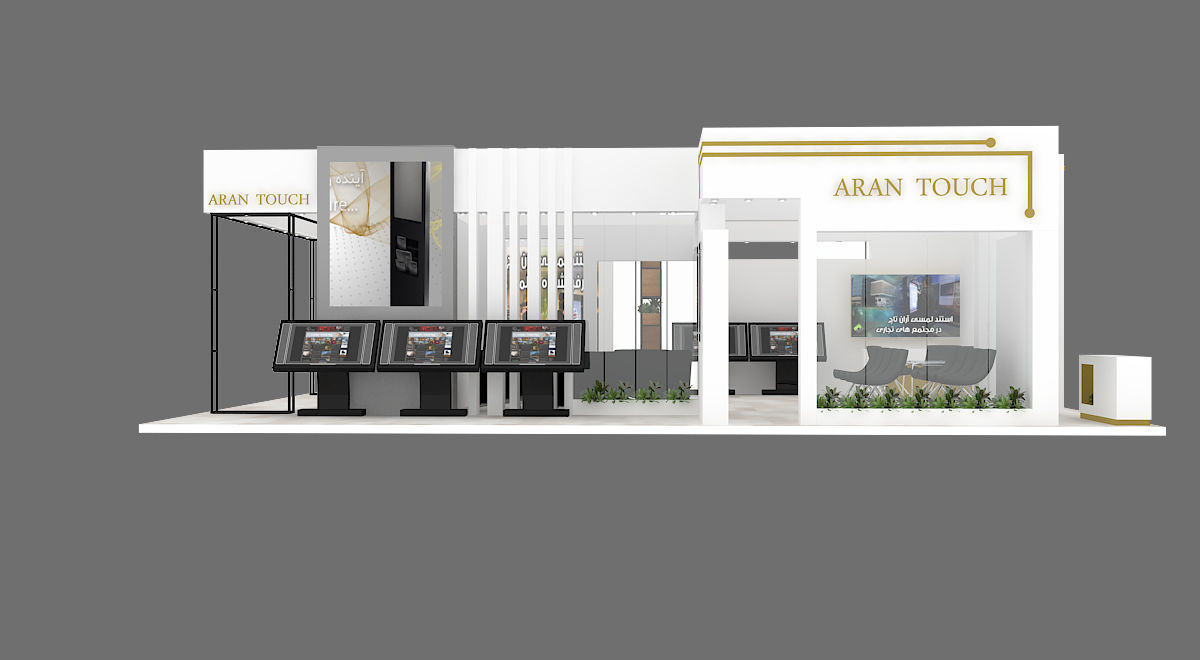 EXHIBITION stand  18 3D model_7
