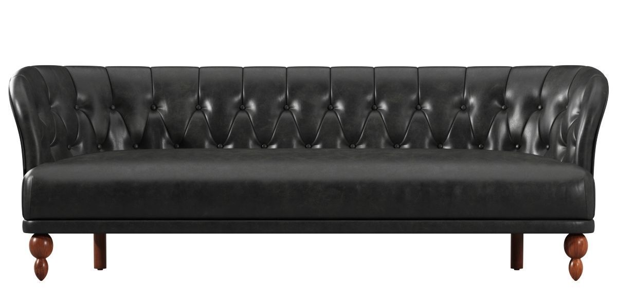 Studio Couch 3D model_1