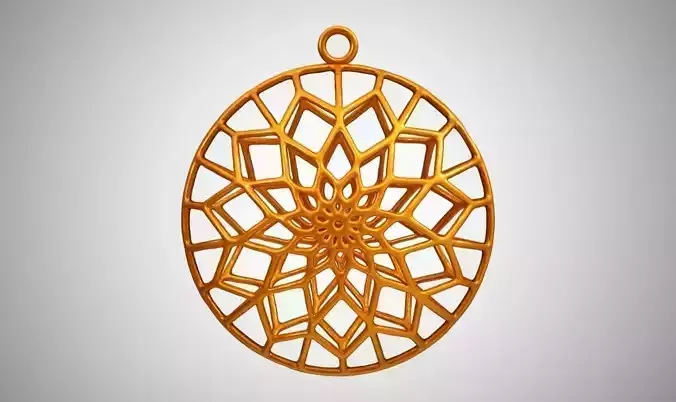 Knit Necklace 3D print model