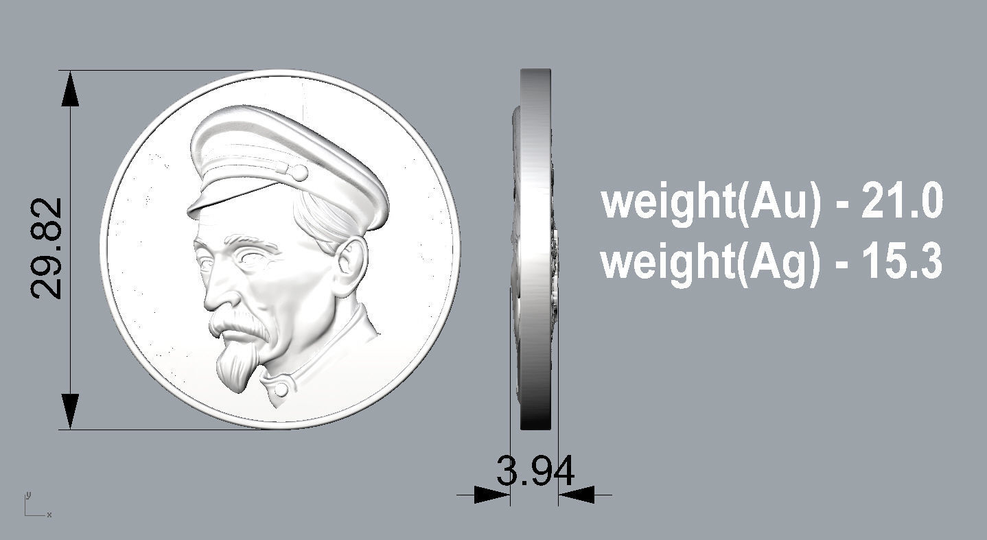 bas-relief Felix Dzerzhinsky 3D print model_5