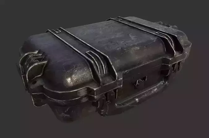 Military First Aid Kit Soldier Low-poly 3D model