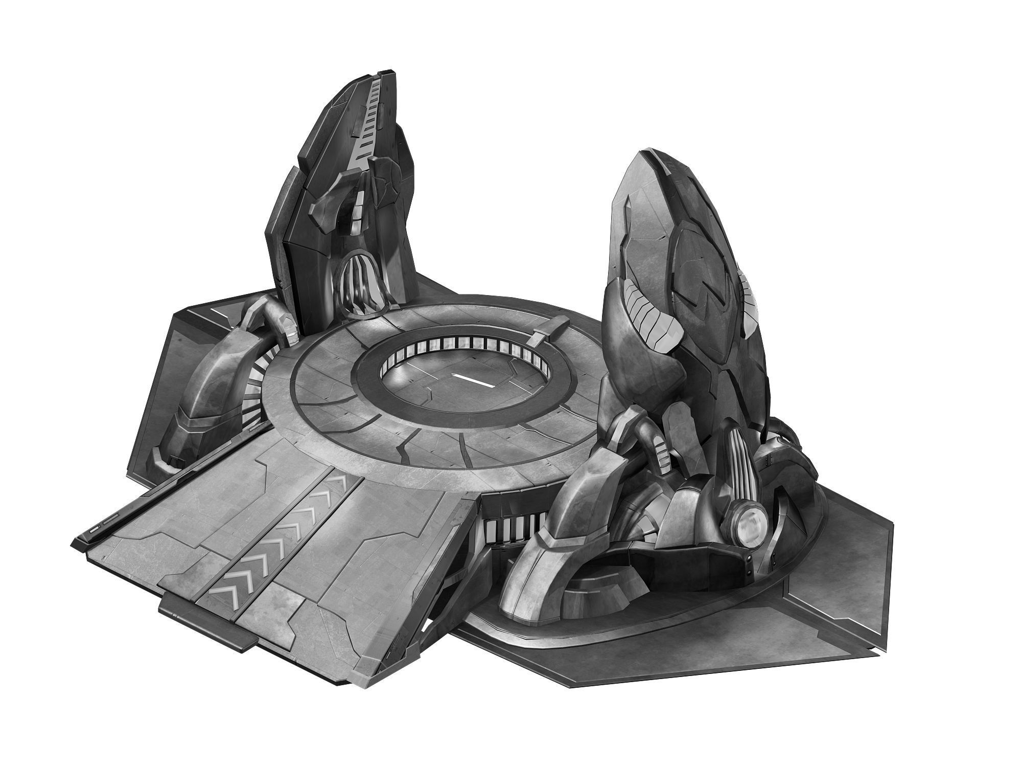 Lost Ancient Civilization - Transfer Point 02 3D model_4