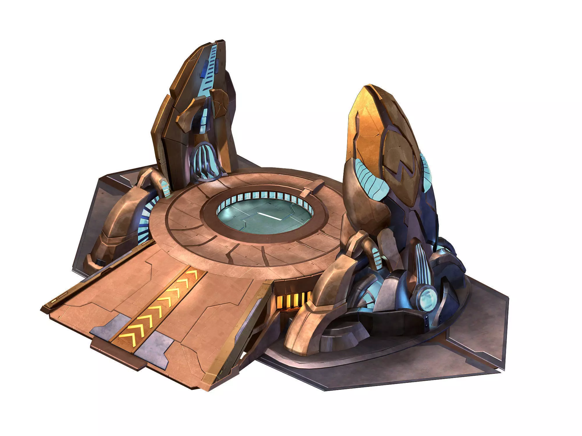 Lost Ancient Civilization - Transfer Point 02 3D model_0