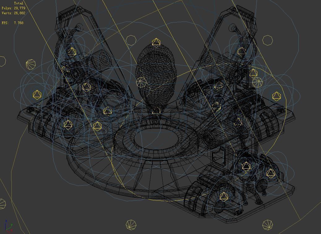 Crystal - Power Plant 03 3D model_1