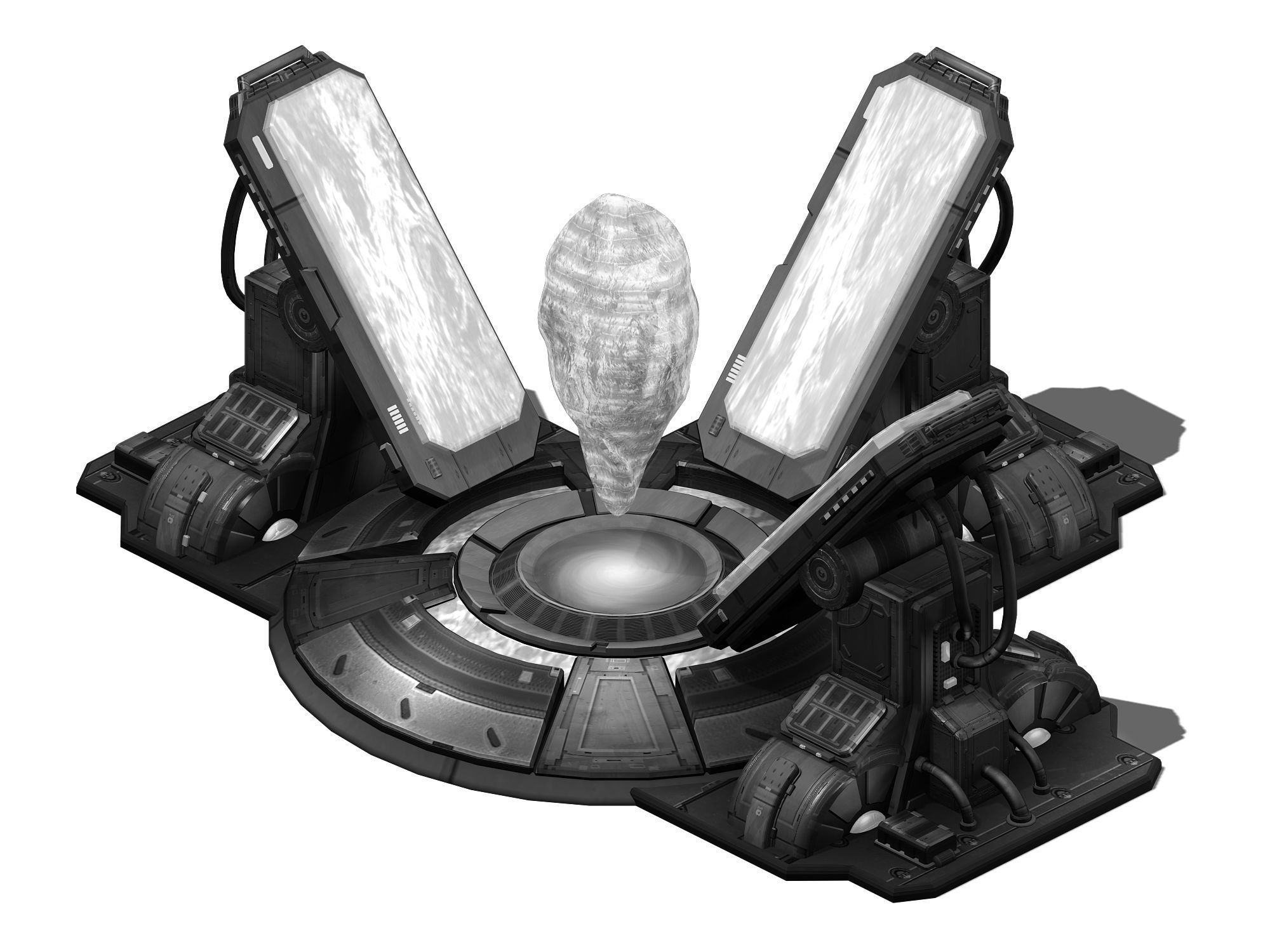 Crystal - Power Plant 03 3D model_4