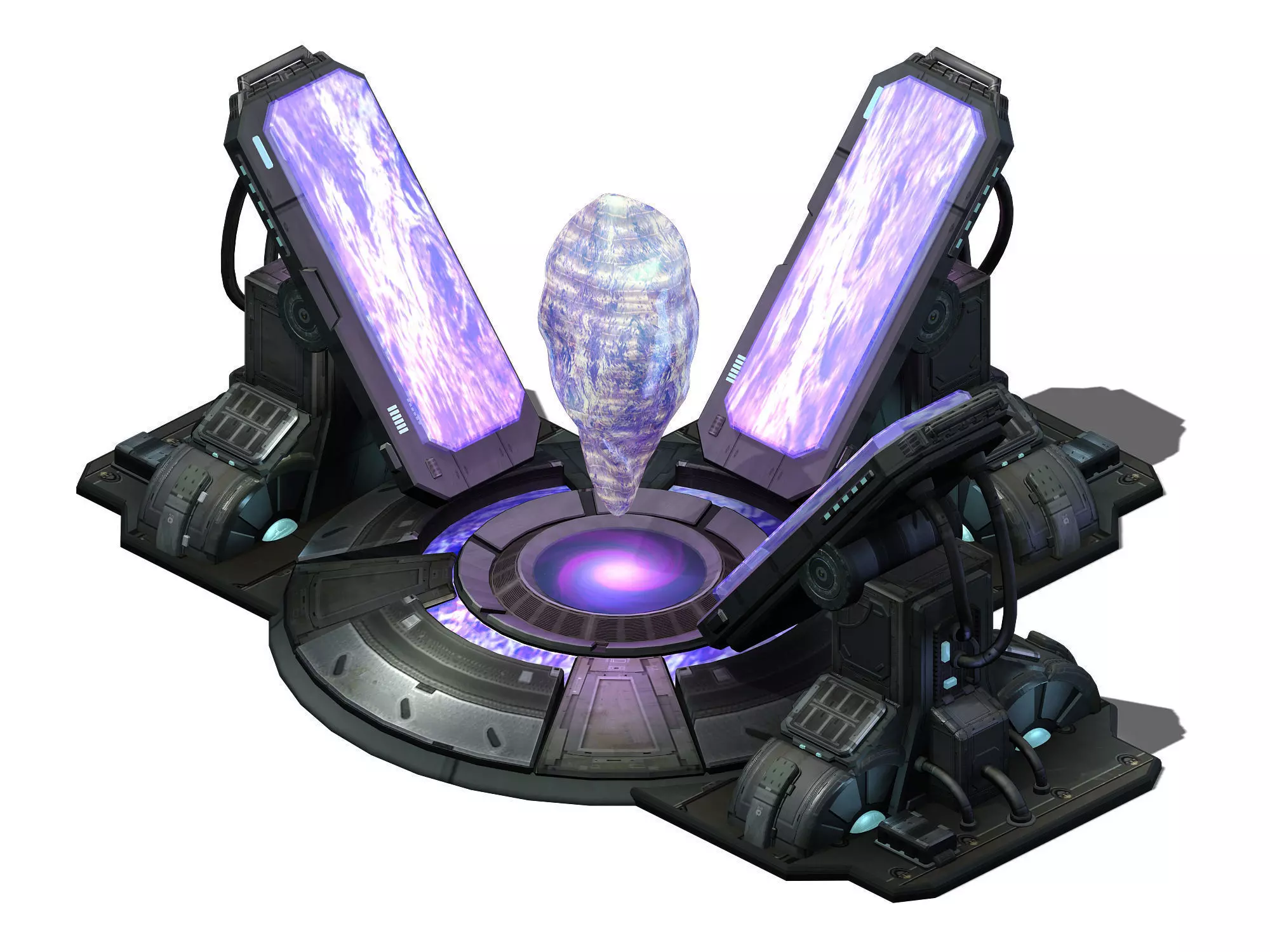 Crystal - Power Plant 03 3D model_0